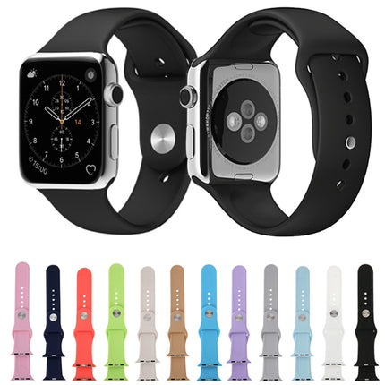 For Apple Watch Sport 42mm High-performance Longer Rubber Sport Watch Band with Pin-and-tuck Closure - DealBuddy