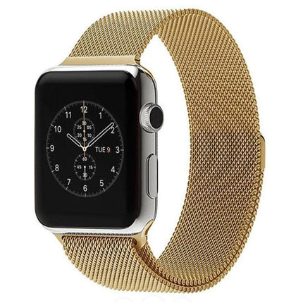 For Apple Watch 38mm Milanese Loop Magnetic Stainless Steel Watchband - DealBuddy