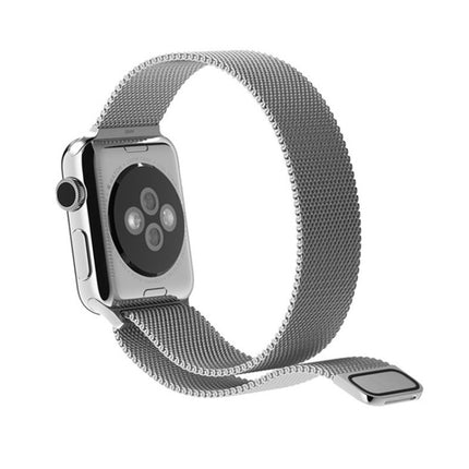 For Apple Watch 38mm Milanese Loop Magnetic Stainless Steel Watchband - DealBuddy