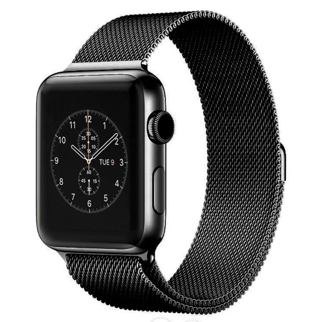 For Apple Watch 42mm Milanese Loop Magnetic Stainless Steel Watch Band - DealBuddy