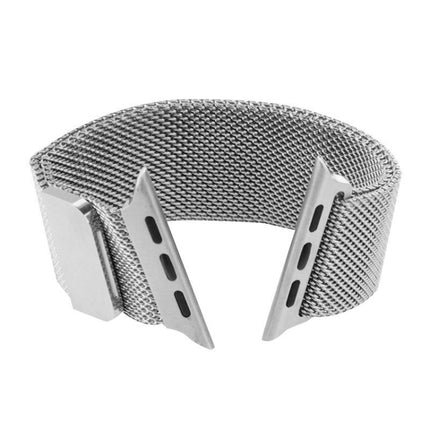 For Apple Watch 46mm / 49mm / 45mm / 44mm Milanese Loop Magnetic Stainless Steel Watch Band, For Apple Watch 46mm / 49mm / 45mm / 44mm