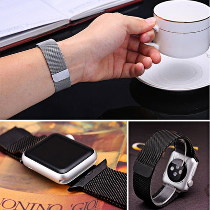For Apple Watch 42mm Milanese Loop Magnetic Stainless Steel Watch Band - DealBuddy