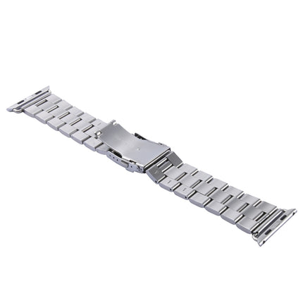For Apple Watch 38mm Stainless Steel Classic Buckle Watch Band - DealBuddy
