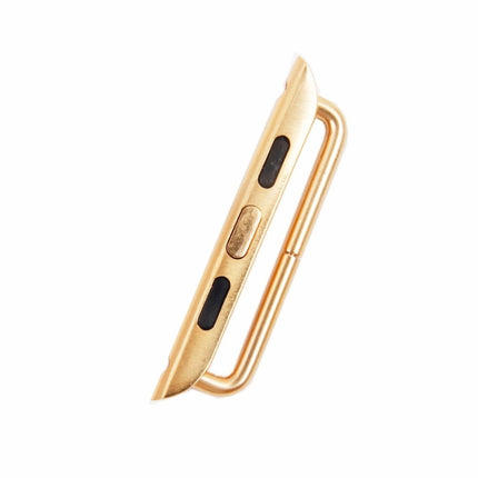 For Apple Watch 42 / 44 / 45mm Metal Strap Connector Metal Buckle, Pair