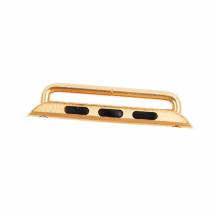 For Apple Watch 42 / 44 / 45mm Metal Strap Connector Metal Buckle, Pair - DealBuddy
