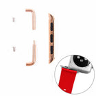 For Apple Watch 42 / 44 / 45mm Metal Strap Connector Metal Buckle, Pair - DealBuddy