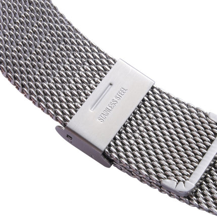For Apple Watch 42mm Milanese Classic Buckle Stainless Steel Watch Band , Only Used in Conjunction with Connectors ( S-AW-3293 ) - DealBuddy