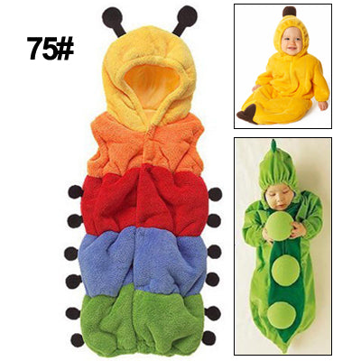 Cute Carpenterworm Style Baby Clothing for Sleeping
