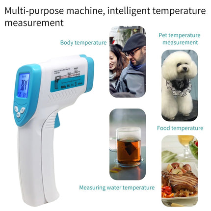 DT8018 Non-contact Forehead Body Infrared Thermometer, Temperature Range: 32.0 Degree C - 42.5 Degree C - DealBuddy