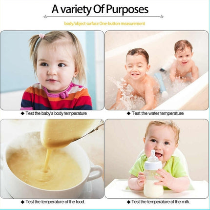 DT8018 Non-contact Forehead Body Infrared Thermometer, Temperature Range: 32.0 Degree C - 42.5 Degree C - DealBuddy