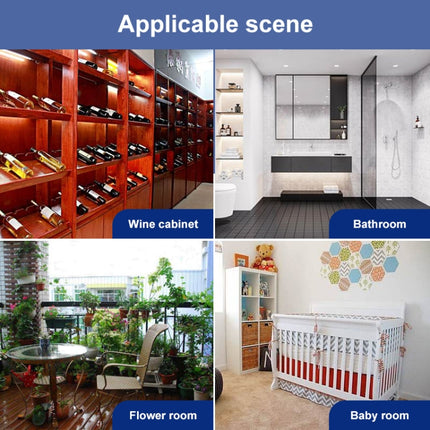 3.8 inch LCD Digital Temperature & Humidity Meter with Clock / Calendar (HTC-1) - DealBuddy