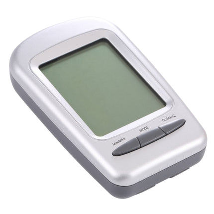 LCD Digital Desk Indoor Thermometer Hygrometer with Date / Clock / Freezing Warning - DealBuddy