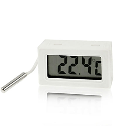 Mini LCD Indoor Digital Thermometer , White - DealBuddy