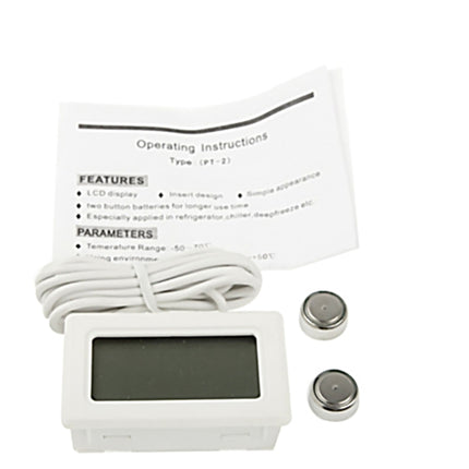 Mini LCD Indoor Digital Thermometer , White - DealBuddy