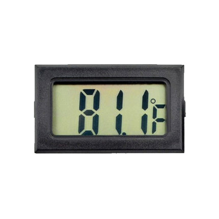 Mini LCD Indoor Digital Thermometer (Fahrenheit Display), White - DealBuddy