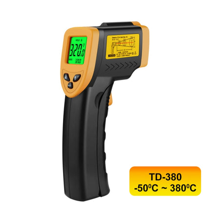 Infrared Thermometer, Temperature Range: -50 - 380 Degrees Celsius (D:S = 12:1) - DealBuddy