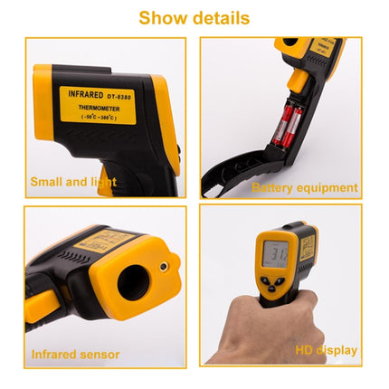 Infrared Thermometer, Temperature Range: -50 - 380 Degrees Celsius (D:S = 12:1) - DealBuddy