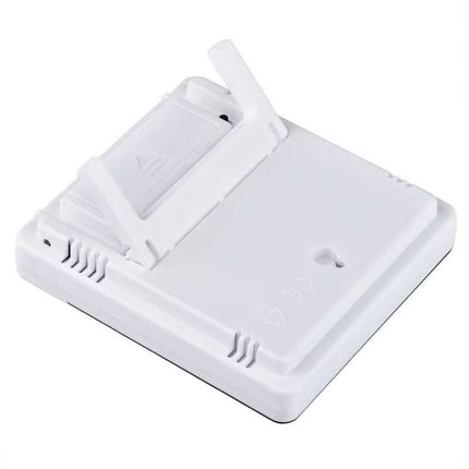 Outdoor / Indoor LCD Digital Electronic Thermometer Hygrometer Alarm Clock - DealBuddy