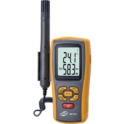 BENETECH GM1361 2.5 Inch Screen Digital Temperature & Humidity Meter Hygrometer / Thermometer - DealBuddy