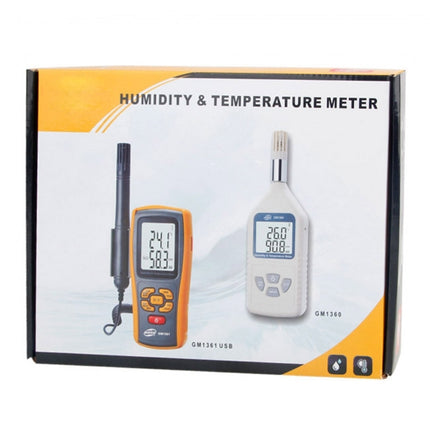 BENETECH GM1361 2.5 Inch Screen Digital Temperature & Humidity Meter Hygrometer / Thermometer - DealBuddy