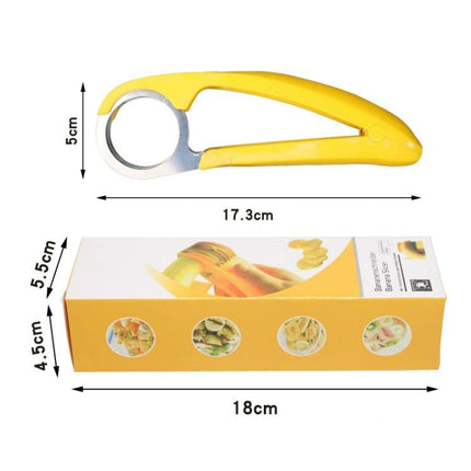 LsCook Kitchen Tool Banana Slicer Cutter Chopper for Fruit Salad, Banana Slicer - DealBuddy