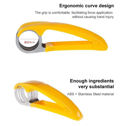 LsCook Kitchen Tool Banana Slicer Cutter Chopper for Fruit Salad, Banana Slicer - DealBuddy