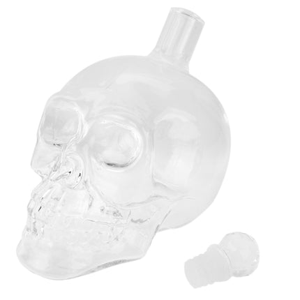 Crystal Glass Skull Bottle for Vodka & Whiskey & Beer Liqueur & Red Wine & Other Beverage, 350ML - DealBuddy