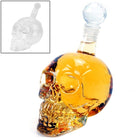 Crystal Glass Skull Bottle for Vodka & Whiskey & Beer Liqueur & Red Wine & Other Beverage, 550ML - DealBuddy