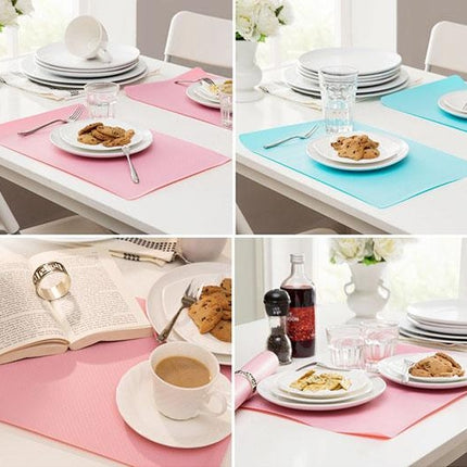 40x30cm Anti-skidding Silicone Heat Insulation Mat for Food Dish / Beverage / Oven / Kid Table