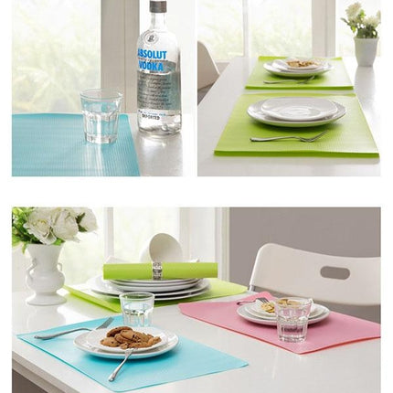 40x30cm Anti-skidding Silicone Heat Insulation Mat for Food Dish / Beverage / Oven / Kid Table