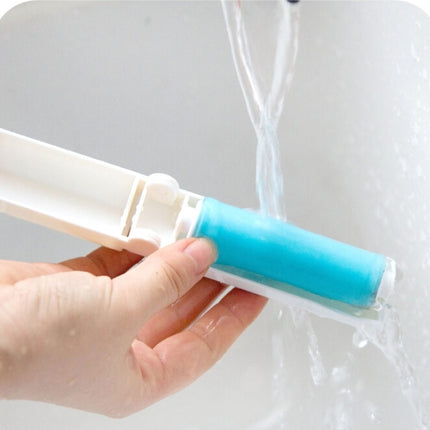 Portable Mini Sticky Silicone Washable Hair Remover, Random Color Delivery