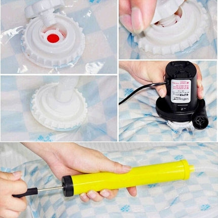 PE + PET Large Vacuum Pumping Compression Bags / Pouch Clothes Quilt Finishing Dust Bag Pouch, Single Pack