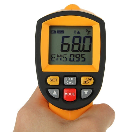 BENETECH GM1651 USB Digital Display Temperature Gun Handheld Infrared IR Thermometer, Measure Range: -30~1650C - DealBuddy