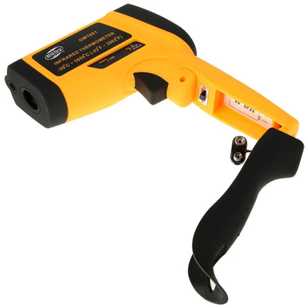 BENETECH GM1651 USB Digital Display Temperature Gun Handheld Infrared IR Thermometer, Measure Range: -30~1650C - DealBuddy