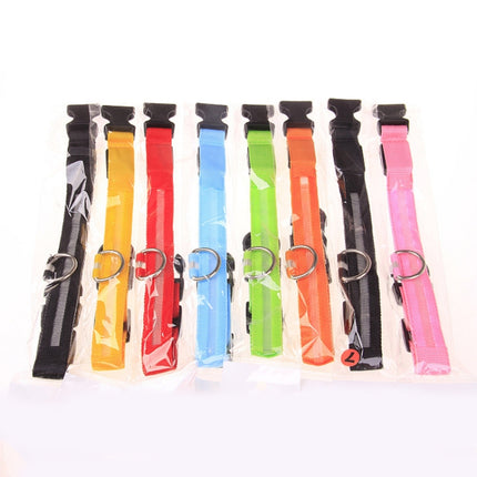 Adjustable 3-Mode LED Flashing Dog Collar, Size: S , Size: S, Size: M, Size: L, Size: XL - DealBuddy