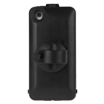 360 Degree Rotation 3 Layer (Plastic + Touch Panel Screen + Silicone Tray) Combination Bicycle Holder for iPhone 5 & 5S