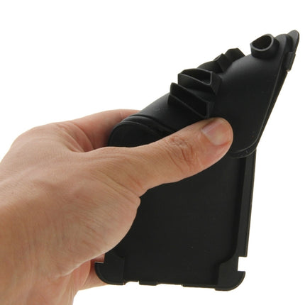 360 Degree Rotation 3 Layer (Plastic + Touch Panel Screen + Silicone Tray) Combination Bicycle Holder for iPhone 5 & 5S