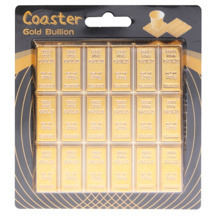 Creative Gold Bar Shaped Anti-slip Heat Insulation Mat for Dishware