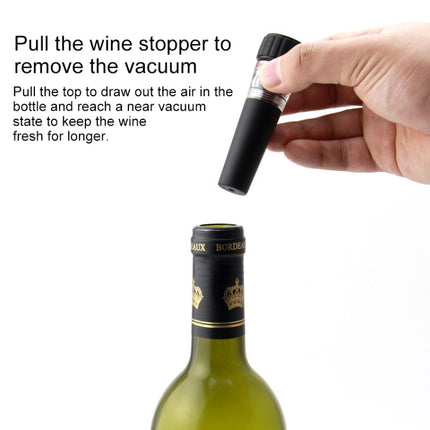 Reusable Vacuum Stopple Bottle Stopper Cork Plug for Wine Liquor - DealBuddy