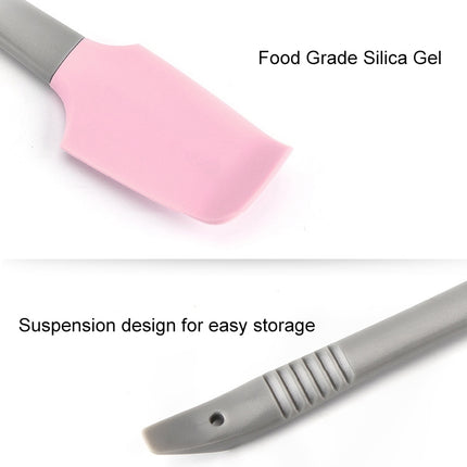 4 PCS Silicone Scraper Butter Spreader Knife Cake Smoother Cake Baking Tool