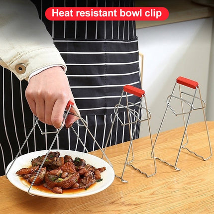 10pcs High Quality Kitchen Gadget Stainless Steel Pot Clip