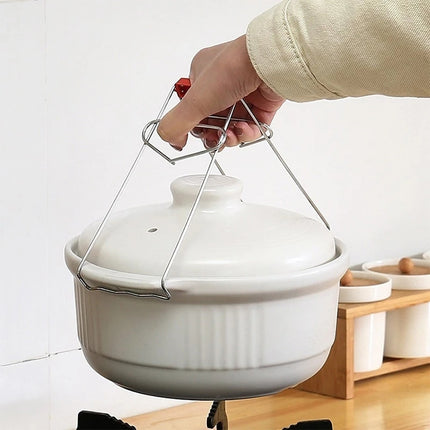 10pcs High Quality Kitchen Gadget Stainless Steel Pot Clip