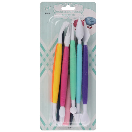 10 in 1 Colorful Cake Modelling Tool Set