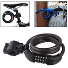 5 Digits Bicycle Motorcycle Steel Wire Lock Strip