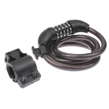 5 Digits Bicycle Motorcycle Steel Wire Lock Strip