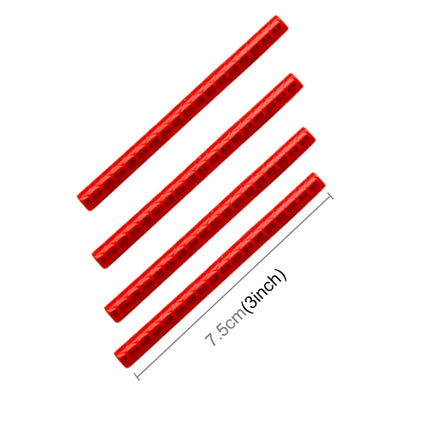 OQSPORT 12 PCS Bicycle Wheel Spoke Reflector Reflective Mount Clip Tube Warning Light Strip - DealBuddy