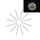 OQSPORT 12 PCS Bicycle Wheel Spoke Reflector Reflective Mount Clip Tube Warning Light Strip - DealBuddy