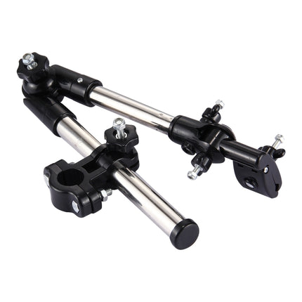 Universal Foldable Adjustable Stainless Steel Cycling Umbrella Bracket Holder Angle Adjustable Mount Stand for Bike Motorcycle