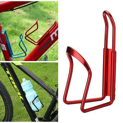 Portable Drinking Cup Water Bottle Cage Holder Bottle Carrier Bracket Stand for Bike, Red, Black, Blue, Gold, Silver - DealBuddy