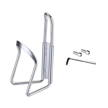 Portable Drinking Cup Water Bottle Cage Holder Bottle Carrier Bracket Stand for Bike, Silver, Red, Black, Blue, Gold
